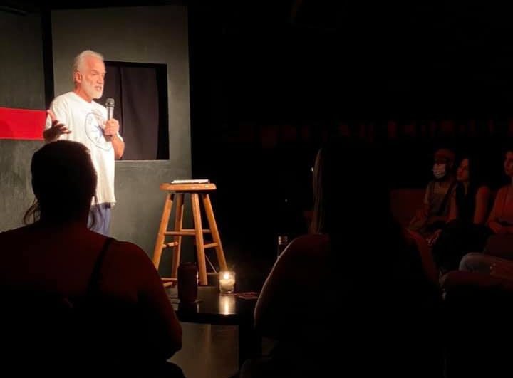 Chaz Warner performing onstage